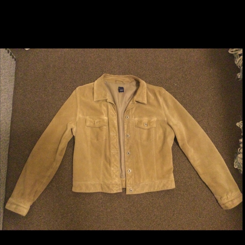 Suede coat